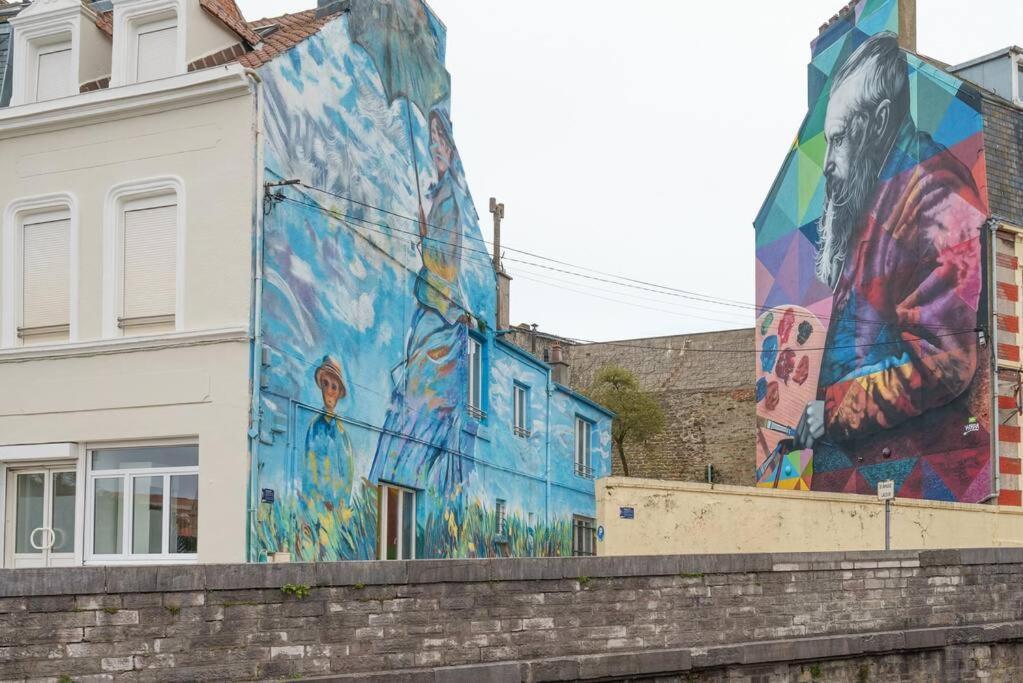 Apartmán Station Street Art 2-4 Pers Wifi Boulogne-sur-Mer Exteriér fotografie